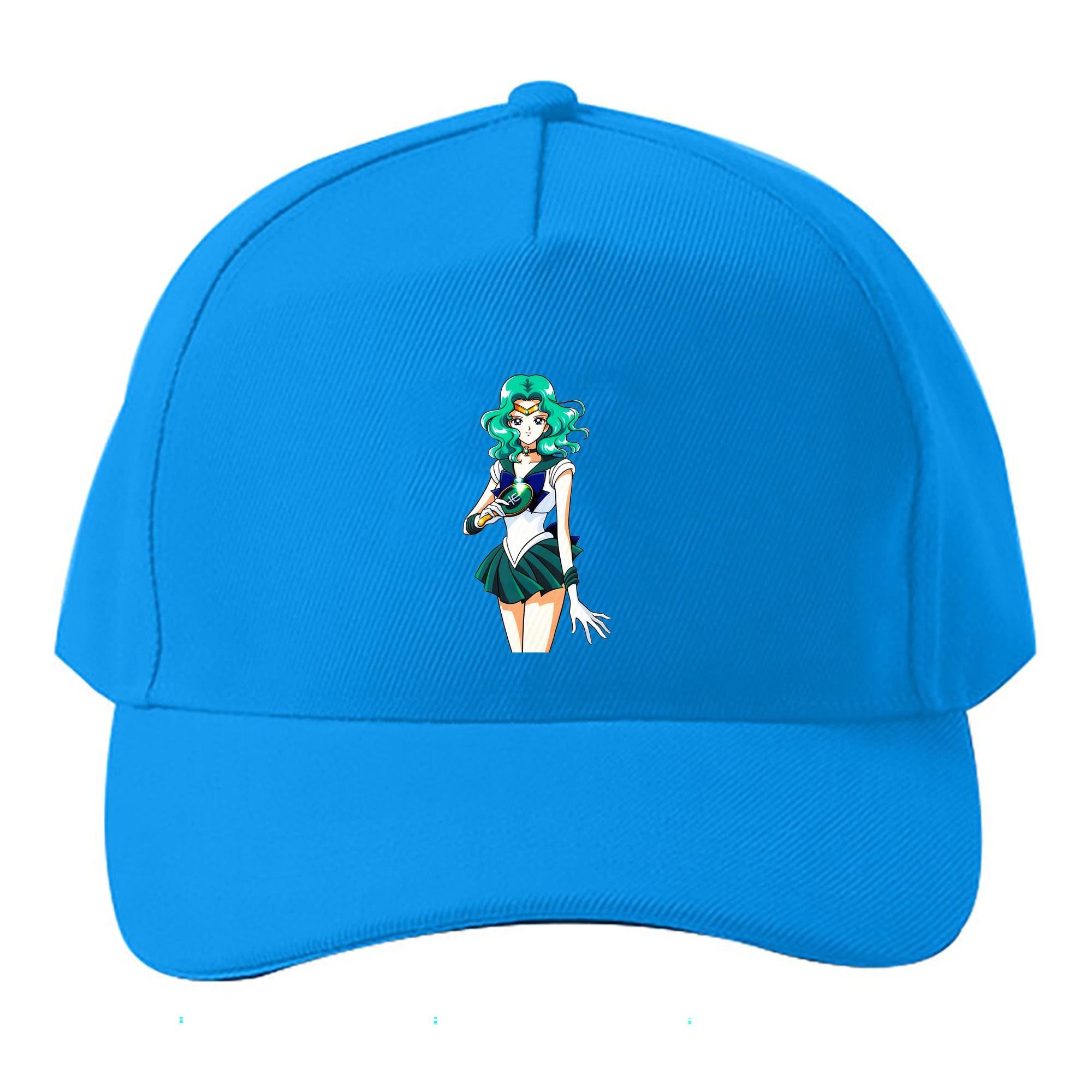 （画像用） 美少女戦士セーラームーン 海王 みちる（かいおう みちる） Sailor Moon Kaiou Michiru ベースボールキャップ 綿100％ 男女兼用 帽子 スポーツ